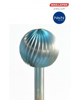 A (f) SUPER Q® tool steel milling cutter round