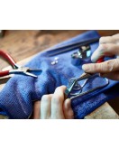 ANTILOPE® flat nose pliers with 2 springs without cut 130mm