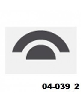 ANTILOPE® hollow nose pliers without spring semicircular concave 130mm