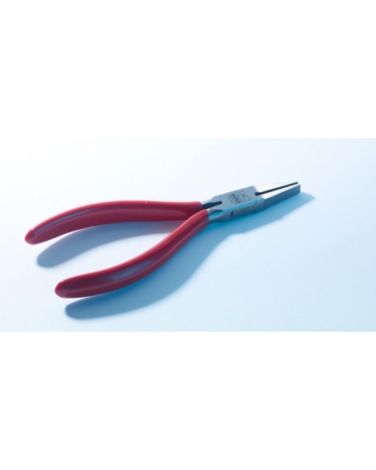 ANTILOPE® rail pliers without spring, flat-half-round 130mm