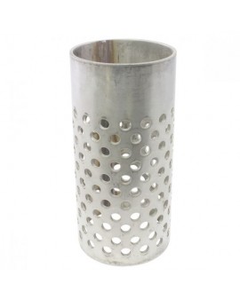 Stainless Steel Perforated Flask - No Flange
