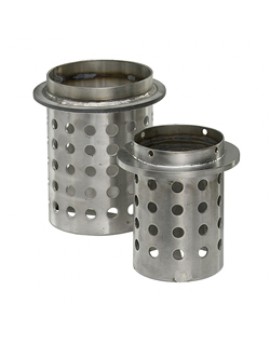 Stainless Steel Perforated Flanged Flask