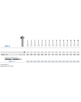 253 A Bearing Cutter 90∘(Hart)