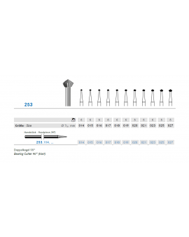 253 Bearing Cutter 90∘(Hart)