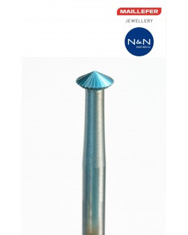 HB70 ° SUPER Q® tool steel milling cutter double cone