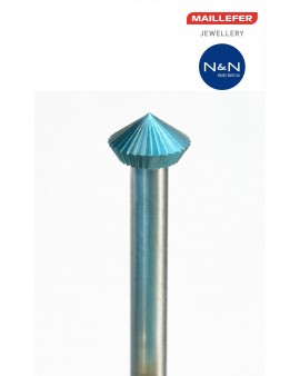 HD (f) 90 ° SUPER Q® tool steel milling cutter double cone